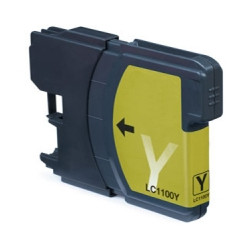 Cartouche jet d'encre jaune HC 10ml pour BROTHER DCP 6690C