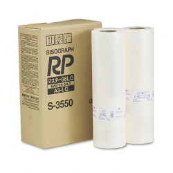 Pack de 2 master thermique A3 320 mm x 106 M pour RISO RP 3790