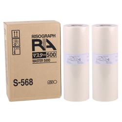 Pack de 2 master thermique B4 270 mm x 100m pour RISO RA 4050