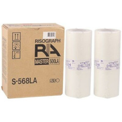 Pack de 2 master thermique A4 227 mm x 100 M pour RISO RA 4900