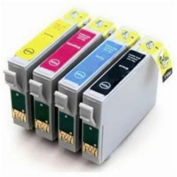 Multipack 4 colors BK 2x15ml  CMY 3x13ml for EPSON Stylus Office BX 630