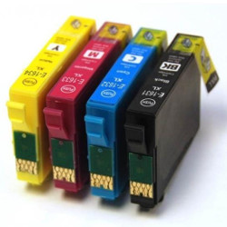 Pack n°16XL 17ml BK 11.6ml CMY pour EPSON WF 2010