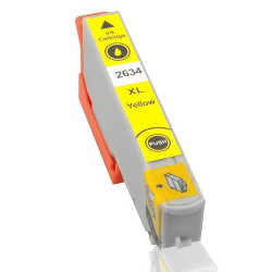 Cartouche N°26XL jet d'encre jaune 14.6ml pour EPSON XP 510