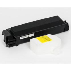 Cartouche toner noir 7000 pages + bac de recuperateur  pour KYOCERA FS C2126 MFP