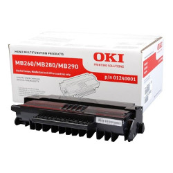 Black toner cartridge HC 5500 pages for OKI MB 260
