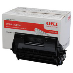 Cartouche toner noir 15000 pages  pour OKI B 720