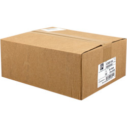 Carton de 12 ribbons qualité 2300 thermal transfer color black en cire 110mmx450m for ZEBRA S 600