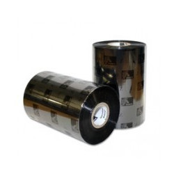 Carton de 12 rubans qualité 2300 transfert thermique couleur noir en cire 131mmx450m pour ZEBRA ZM 600