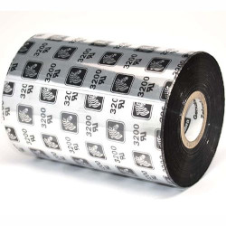 Carton de 6 ribbons qualité 3200 thermal transfer, black en cire resine 102mmx450m for ZEBRA S 600