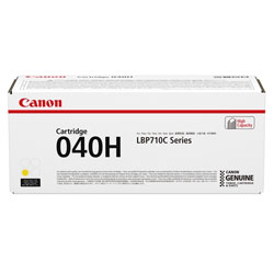 Cartouche N°040HY toner jaune HC 10.000 pages pour CANON iSensys LBP 712