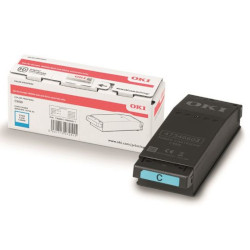 Cartouche toner cyan 6000 pages pour OKI C 650