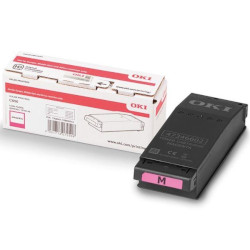 Cartouche toner magenta 6000 pages pour OKI C 650