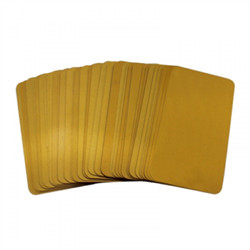 500 cartes PVC or metallisé 0.76mm for ZEBRA P 430i