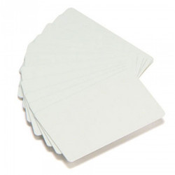 500 cartes premium en PVC composite blanc 0.76mm for ZEBRA P 430i