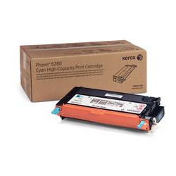 Cartouche toner cyan 6000 pages 106R01404  pour XEROX Phaser 6280