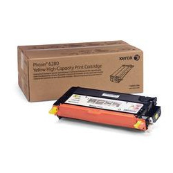 Cartouche toner jaune 6000 pages pour XEROX Phaser 6280
