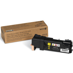 Cartouche toner jaune 2500 pages pour XEROX Phaser 6500