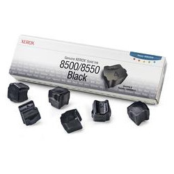 Ink solide black 6 bâtonnets 6000 pages for XEROX Phaser 8500