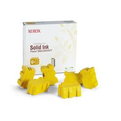 Pack of 6 inks solides yellow 14000 pages for XEROX Phaser 8860