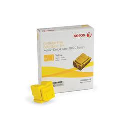 Pack of 6 colorstick yellow 17300 pages for XEROX ColorQube 8870