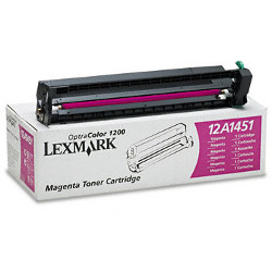 Magenta toner 6500 pages for IBM-LEXMARK OPTRA Color 1200