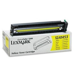 Yellow toner 6500 pages for IBM-LEXMARK OPTRA Color 1200