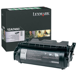 Black toner cartridge 5000 pages for IBM-LEXMARK T 632