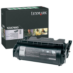 Cartouche toner noir 5000 pages pour IBM-LEXMARK X 632