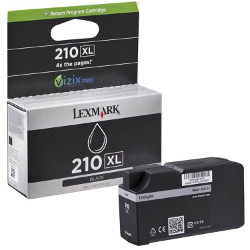 Cartouche N°210XL jet d'encre noir HC 2500 pages pour LEXMARK OfficeEdge Pro 5500