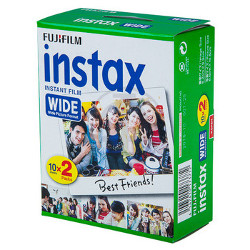 Pack de 2 x 10 papier photo pour FUJI Instax Mini Wide