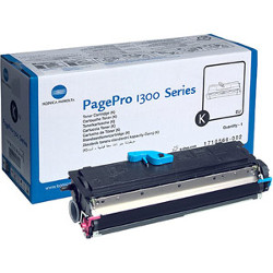 Black toner 3000 pages for KONICA MINOLTA Page Pro 1300