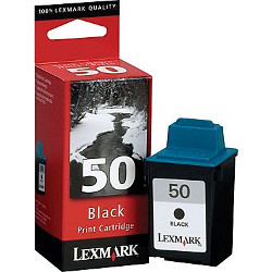 Cartouche N°50 noir 25ml pour IBM-LEXMARK P 3150