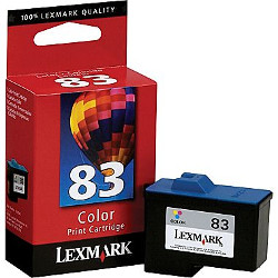 Cartridge N°83 18LX042 3 colors 450 pages for IBM-LEXMARK X 6150