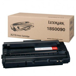 Black toner cartridge 32000 pages for IBM-LEXMARK X 215 MFP
