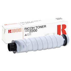 Toner noir type 2200 1x91gr 889776 pour RICOH FT 2012