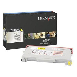 Toner jaune 3000 pages pour IBM-LEXMARK C 510