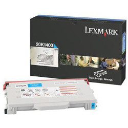 Toner cyan HC 6600 pages pour IBM-LEXMARK C 510