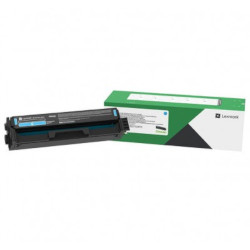 Cartouche toner cyan 1500 pages pour LEXMARK CS 331