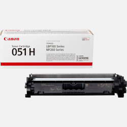 Cartouche N°051H toner noir 4000 pages pour CANON iSensys LBP 162