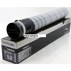 Black toner cartridge 25.000 pages for LEXMARK XM 9155