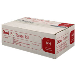 Kit de 2 toners noir type B5 réf 7045009 7497B003 pour OCE TDS 400