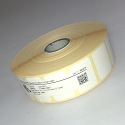 12 rolls d'etiquettes couché mat thermal transfer, 31X22mm 2890eti/roll for ZEBRA GC 420T