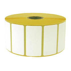 8 rolls d'etiquettes couché mat thermal transfer, 51x25mm 2580eti/roll for ZEBRA TLP 3844-Z