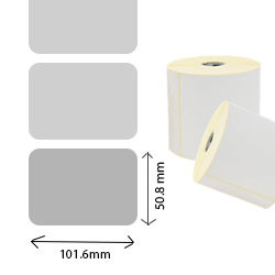 16 rouleaux d'etiquettes code barres direct thermique 101.6x50.8mm 300eti pour ZEBRA QL420