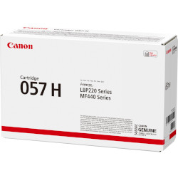 Cartouche 057H toner noir 10.000 pages pour CANON iSensys MF 453