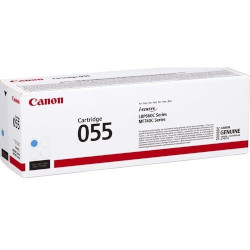 Cartouche 055 toner cyan 2100 pages pour CANON iSensys MF 742