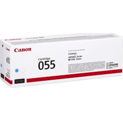 Cartouche 055 toner cyan 2100 pages pour CANON iSensys LBP 664