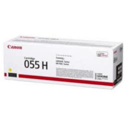 Cartouche 055H toner jaune 5900 pages pour CANON ImageCLASS LBP664