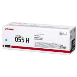 Cartouche 055H toner cyan 5900 pages pour CANON iSensys MF 744