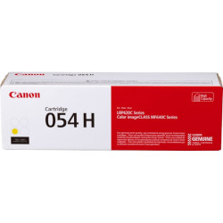 Cartouche 054H toner jaune 2300 pages pour CANON iSensys LBP 623